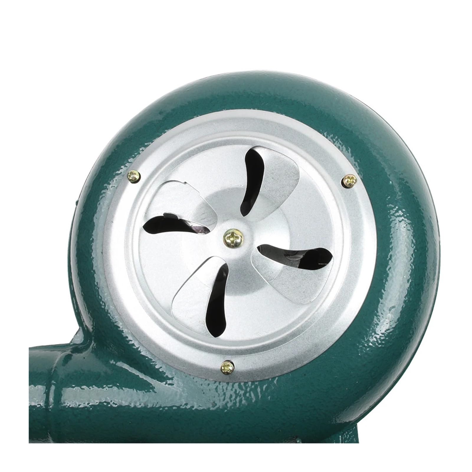 Żelazna dmuchawa do grilla, 220 V, 100 W, mała dmuchawa odśrodkowa, adapter wtyczki, zielona, do grilla (A/U)