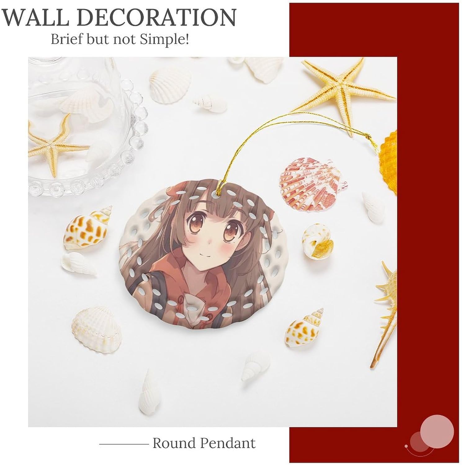 Japan Anime Christmas Ornament Keepsake Pendant image 4