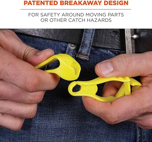 Miniatura 5 de Ergodyne Squids 3405 gancho para guante con broche para cinturón, color negro