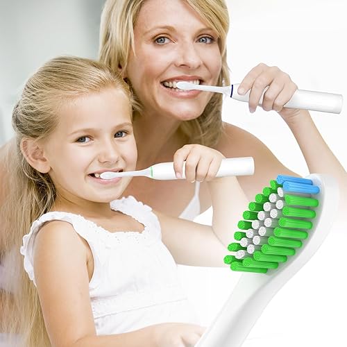 Miniatura 7 de Aoxgao Cabezales de repuesto compatibles con cepillo de dientes eléctrico Phillips Sonicare, paquete de 12 cabezales de repuesto para Philips