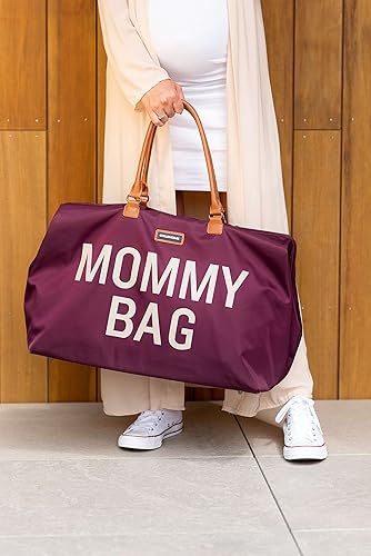 Miniatura 23 de Childhome Signature - Bolsa de pañales deportiva, bolsa de mano repelente al agua, bolsa de pañales grande, bolsa de viaje esencial para bebés