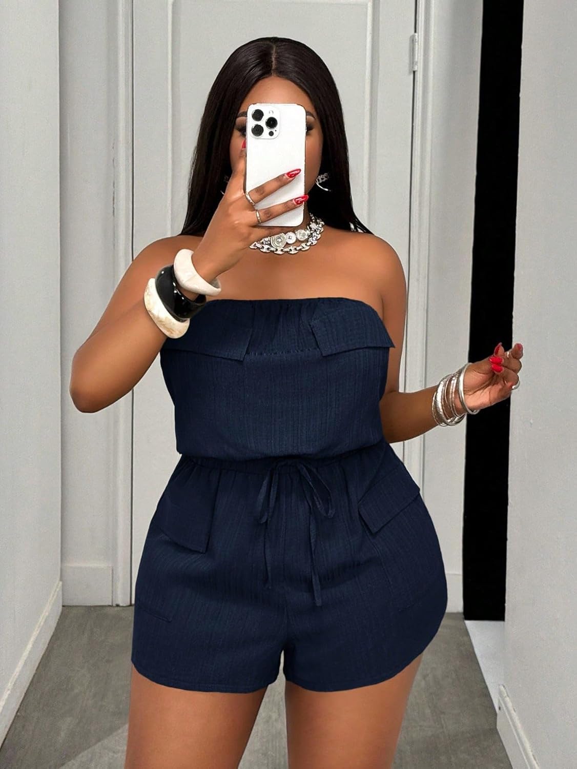 Rompers for Women Summer 2026 Spring/Summer & Casual & Solid Sleeveless Crop Jumpsuit