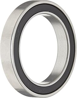 NSK 6806VV Deep Groove Ball Bearing, Single Row, Double Sealed, Non-Contact, Pressed Steel Cage, Normal Clearance, Metric, 30mm Bore, 42mm OD, 7mm Width, 15000rpm Maximum Rotational Speed, 3650N Static Load Capacity, 4700N Dynamic Load Capacity