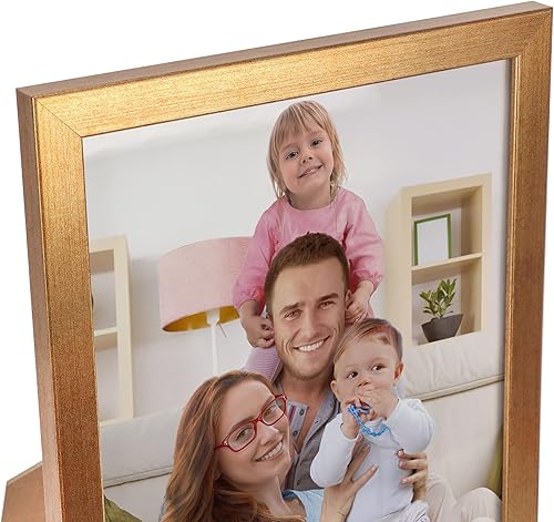 Miniatura 10 de Giftgarden Marco negro de 18 x 24 pulgadas, marcos grandes de 18 x 24 pulgadas, para exhibición de paisaje y vertical, juego de 7