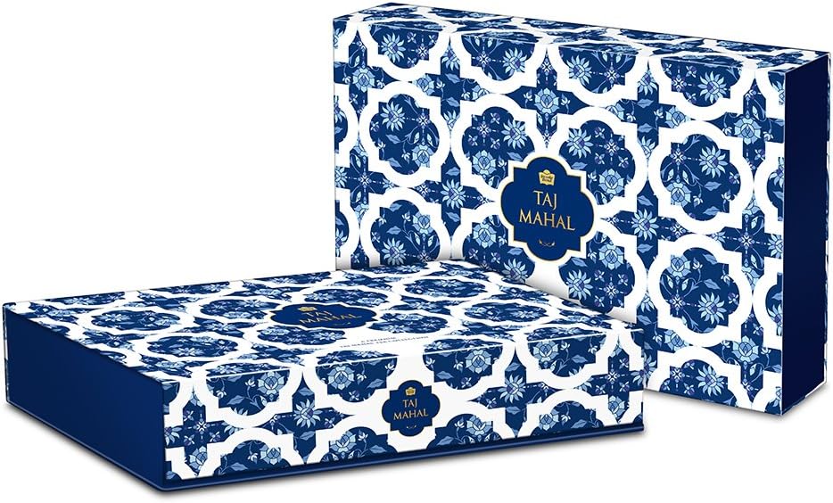 Taj Mahal Tea | Assorted Gift Box | Perfect for Gifting | Loose Leaf | Natural Ingredients | Vegetarian | 3 Tea Flavours | 3x100 g