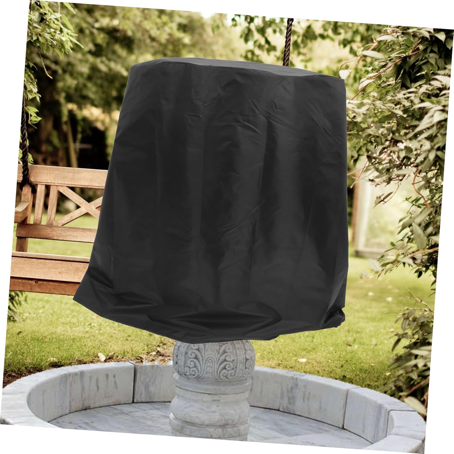 TOYANDONA Garden Fountain Accessory Outdoor Cover Oxford Fabric Rain Protector for Statues