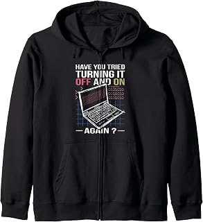 Computer Scientist Sayings Funny Programmer Administrator Zip Hoodie