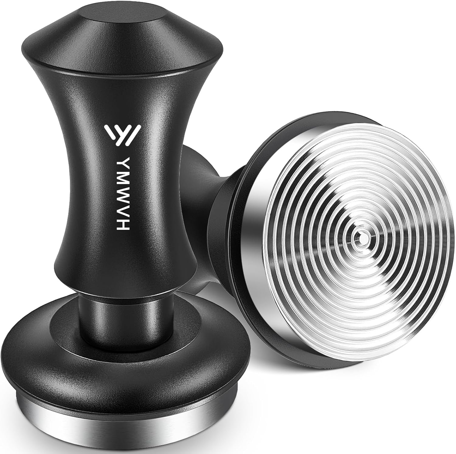 Amazon.de: YMWVH Kaffee Tamper mit Base Ripple 53mm, Edelstahl Espresso ...