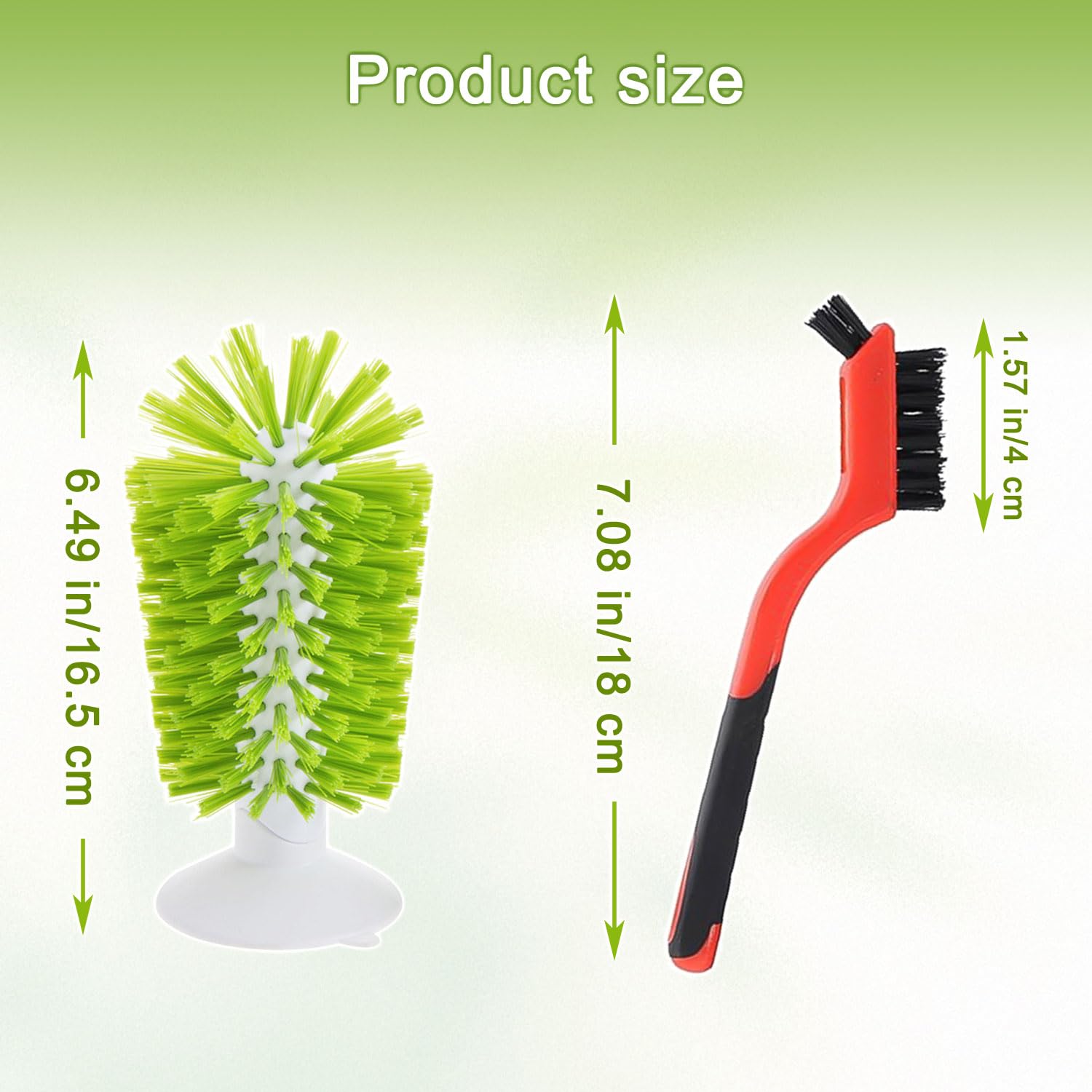 2 brosses à tortue avec ventouse, brosse de nettoyage pour écailles de tortue et brosse exfoliante pour tortue, accessoires pour tortues (vert)