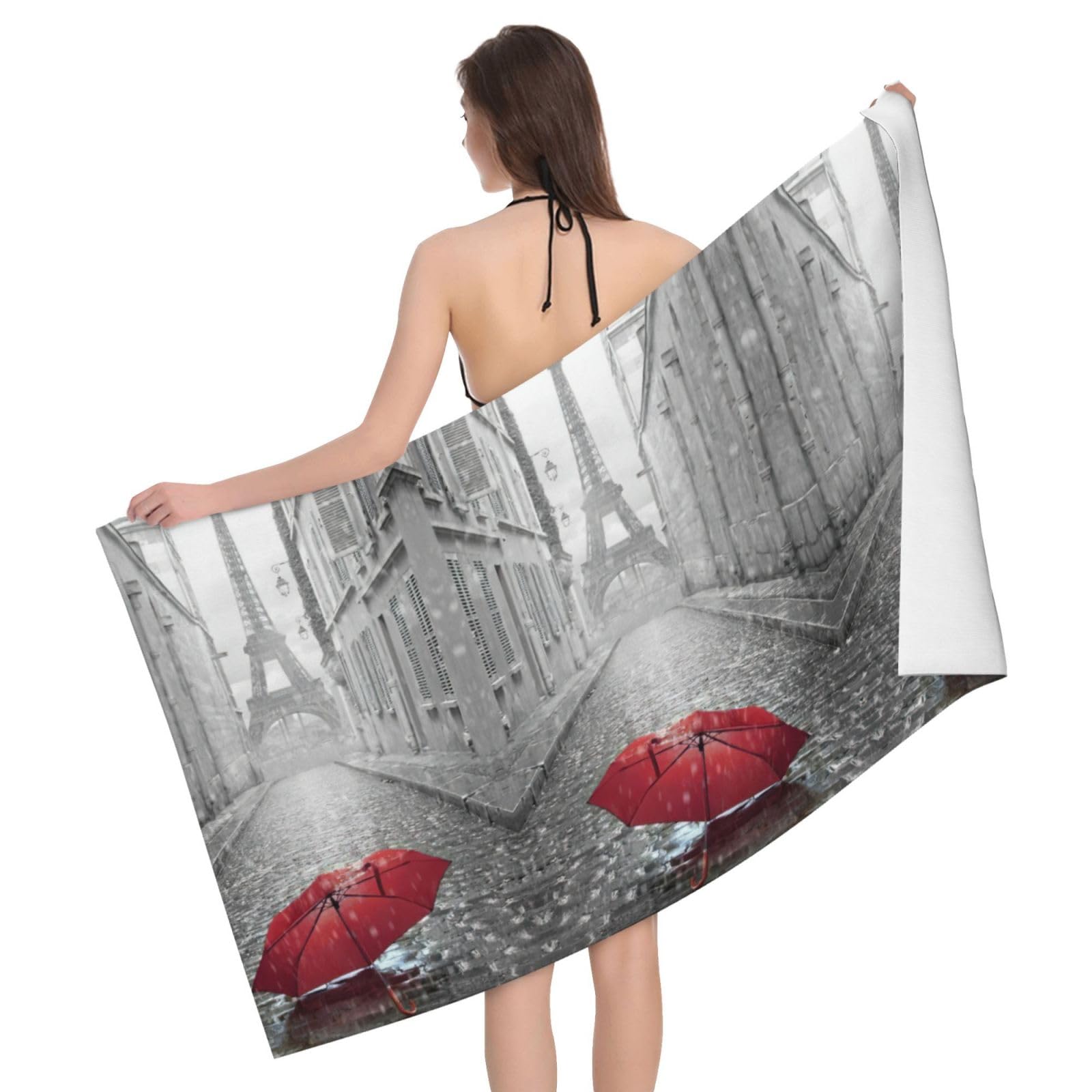 Serviette bain microfibre absorbante anti humidité