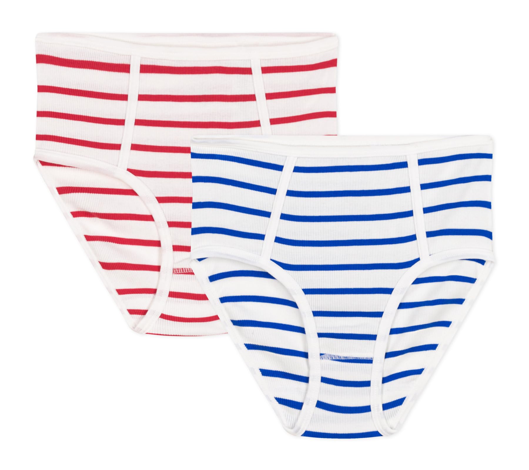 Petit Bateau Women's A0DGS Panties, Variant 1, XL (Pack of 2)