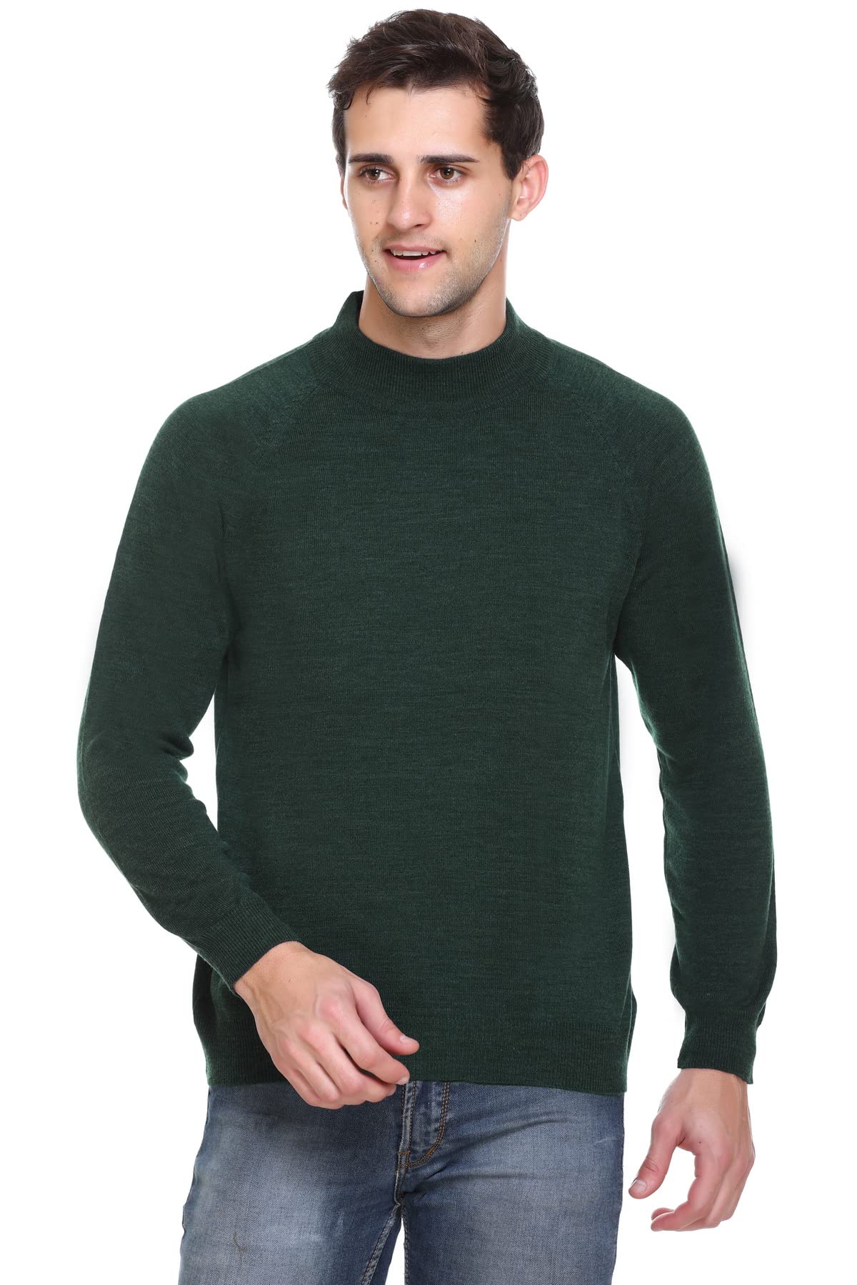 aarbeeTurtle Neck Full Sleeve Woollen Sweater for Men