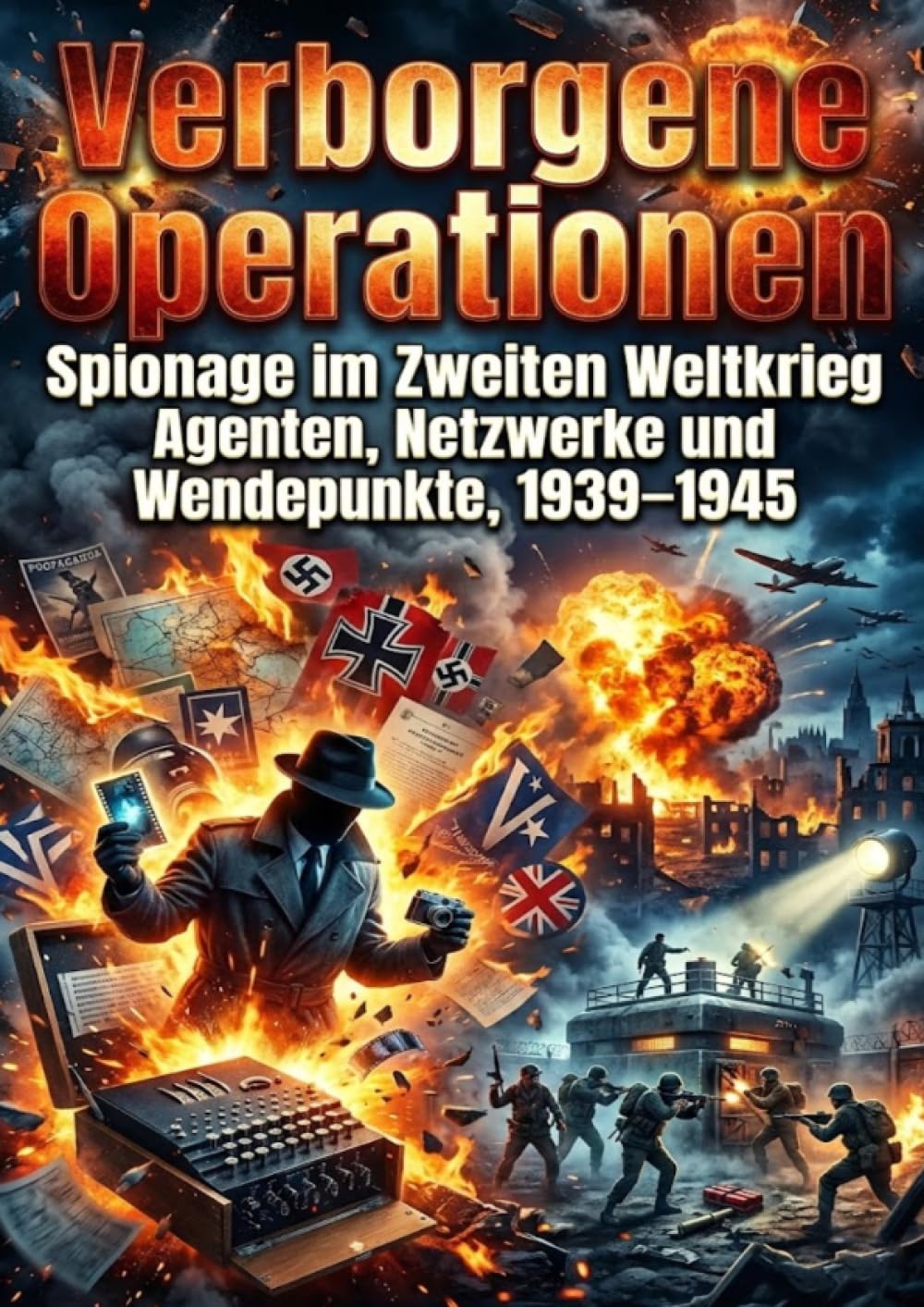 Verborgene Operationen: Spionage im Zweiten Weltkrieg: Agenten, Netzwerke und Wendepunkte, 1939–1945