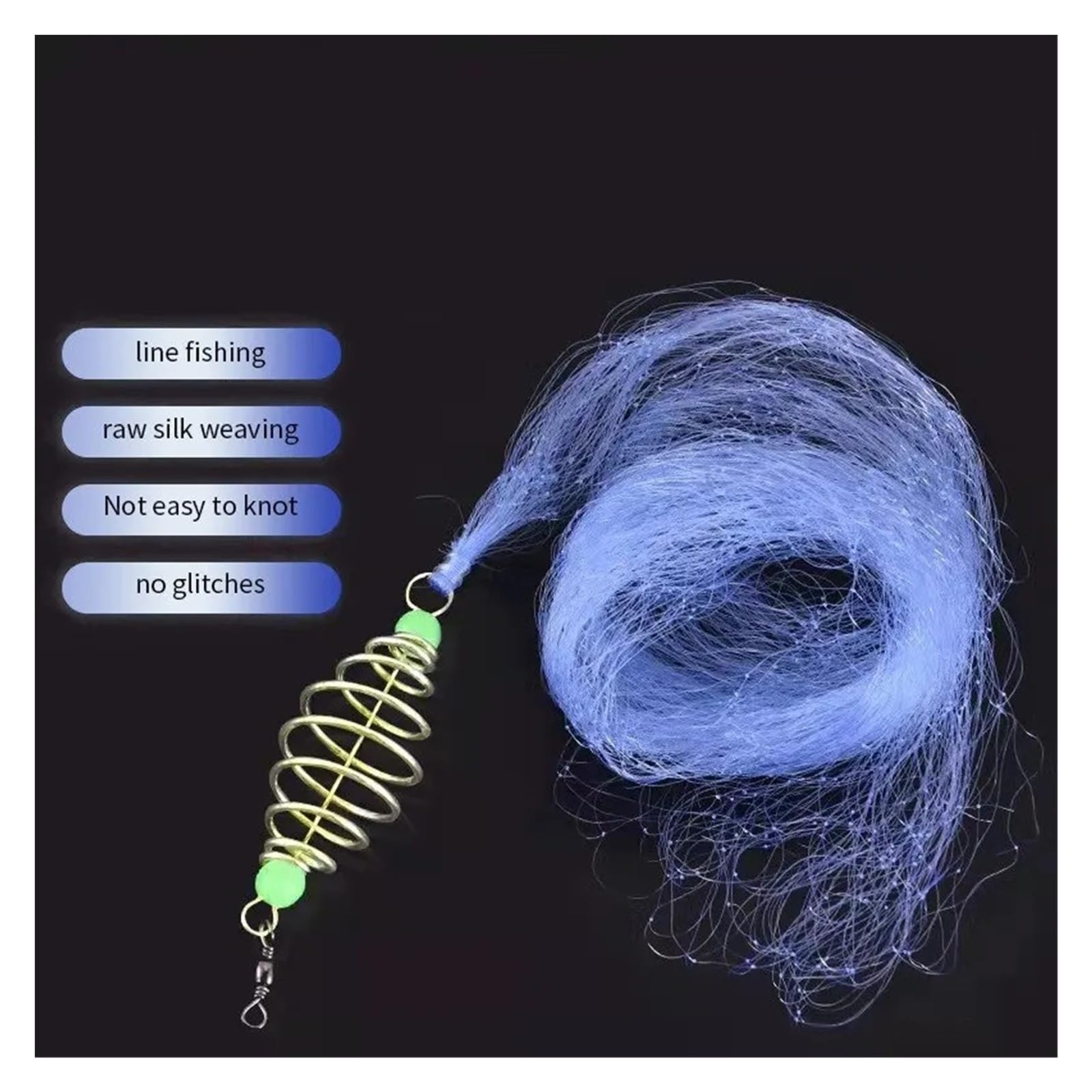 Redes De Pesca Floating Fishing Throwing Net | Bottom Fish Explosion Hook Nets