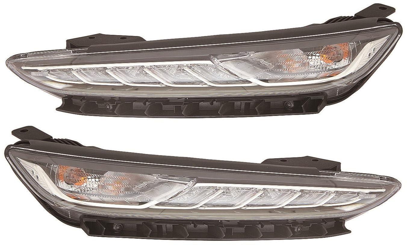 Compatible with 2018 2019 2020 2021 Hyundai Kona Driving Turn Signal Light With Adaptive Light Driver and Passenger Side