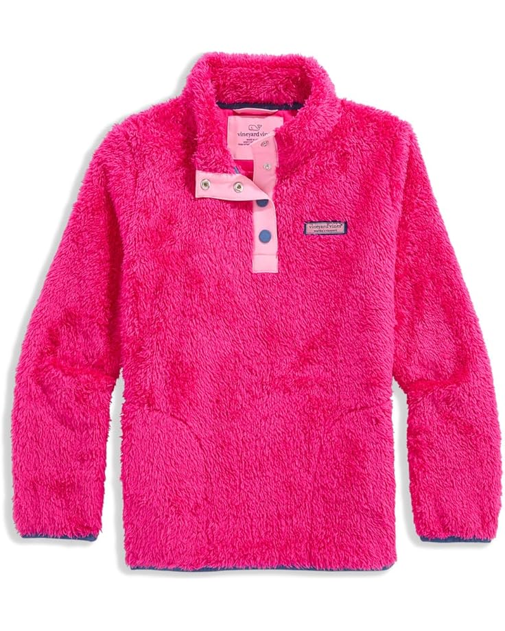 Vineyard Vines Kids Teddy Snap Placket Pull-Over (Toddler/Little Kid/Big Kid) - Main View