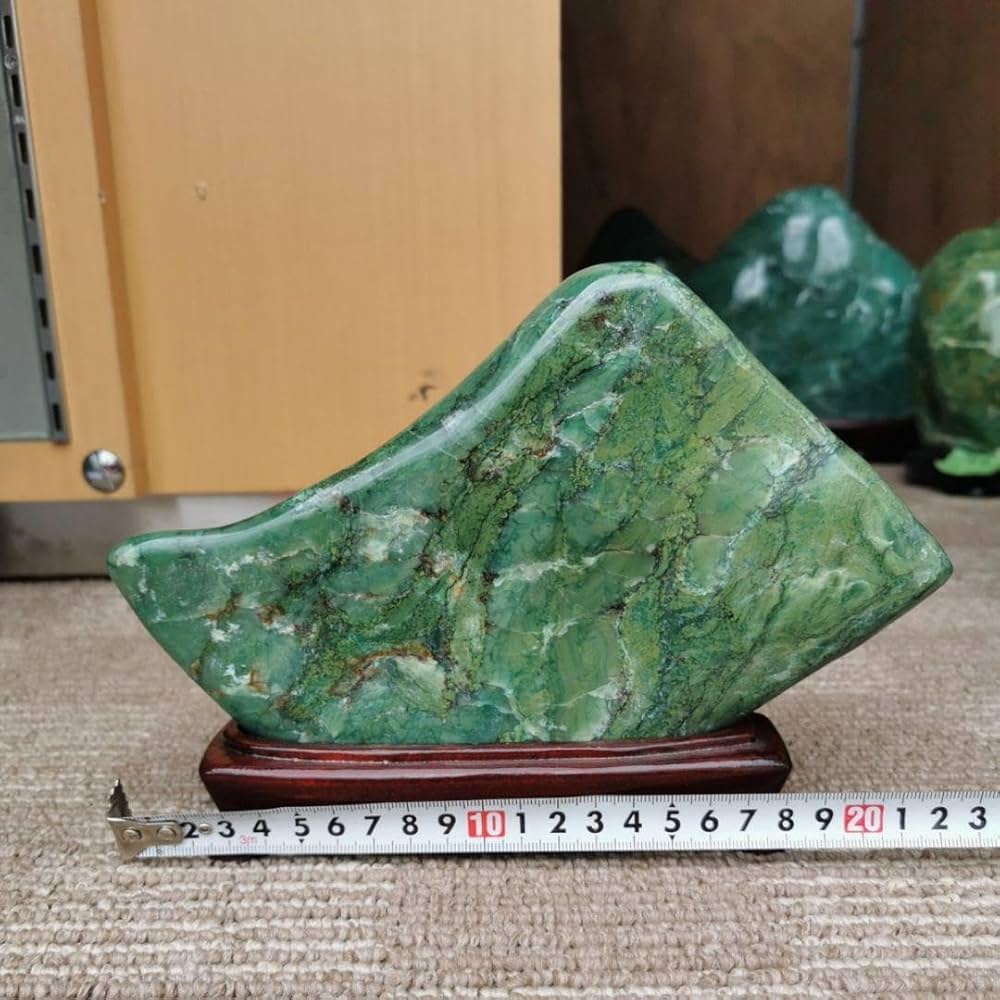 ナミビア翡翠32.1キロ翡翠ヒスイ鑑賞石石置物オブジェインテリア