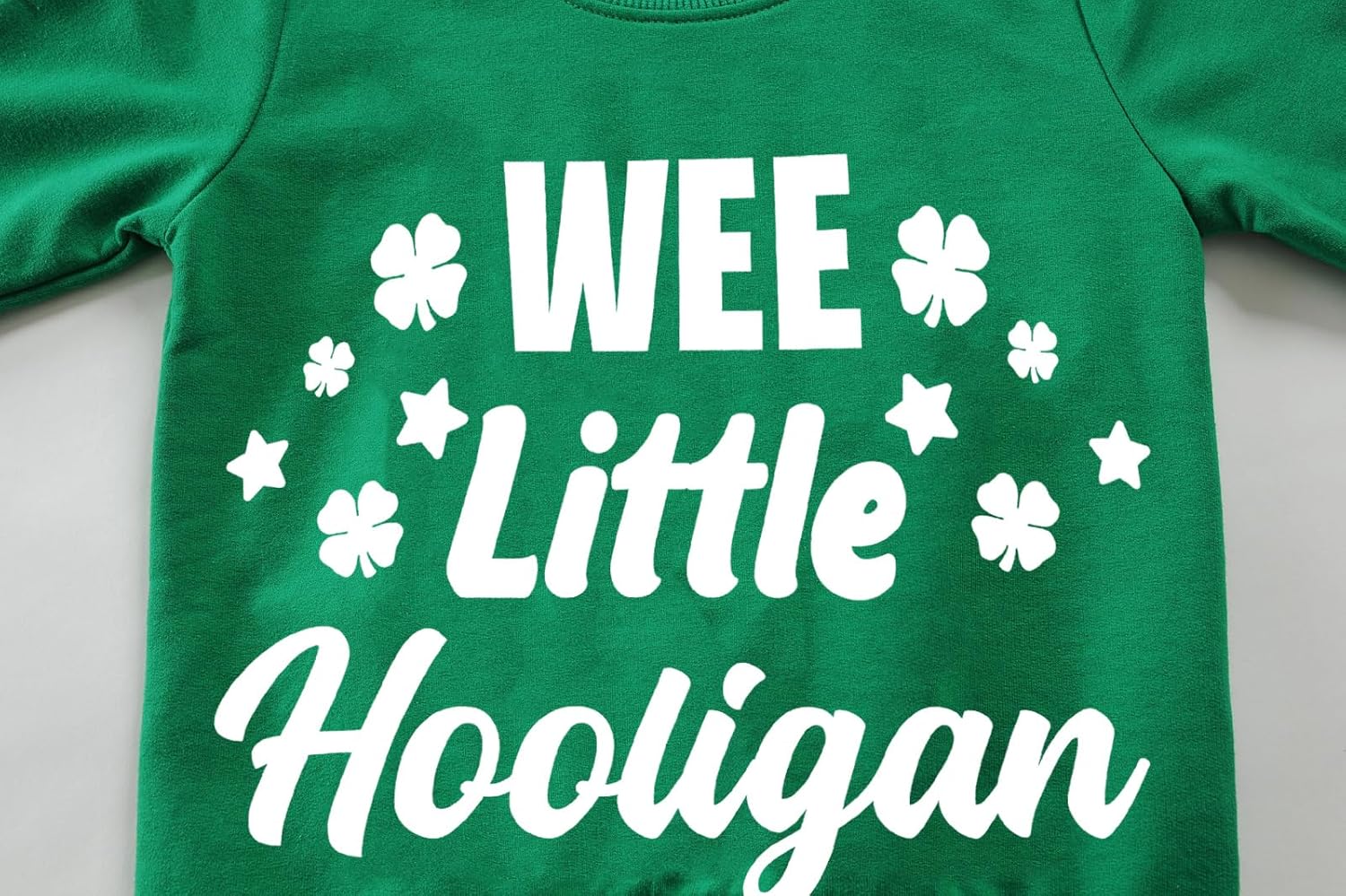 DDSOL Toddler Boys Girl St Patricks Day Sweatshirts Kids Irish Clover Shamrock Long Sleeve Green Shirt Tops Age 3-10 Years - Image 6