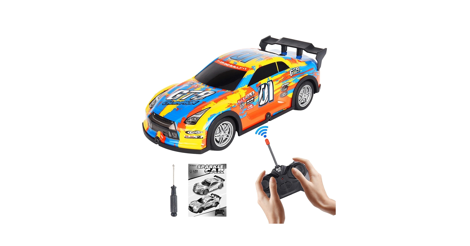 Amazon.co.jp: 高速ラジコンカー,LEDライト付き高速RCドリフトカー Amazon.co.jp: 高速ラジコンカー,LEDライト付き高速RCドリフトカー