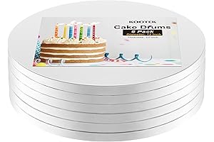 Kootek 12 in Round Cardboard Cake Drum