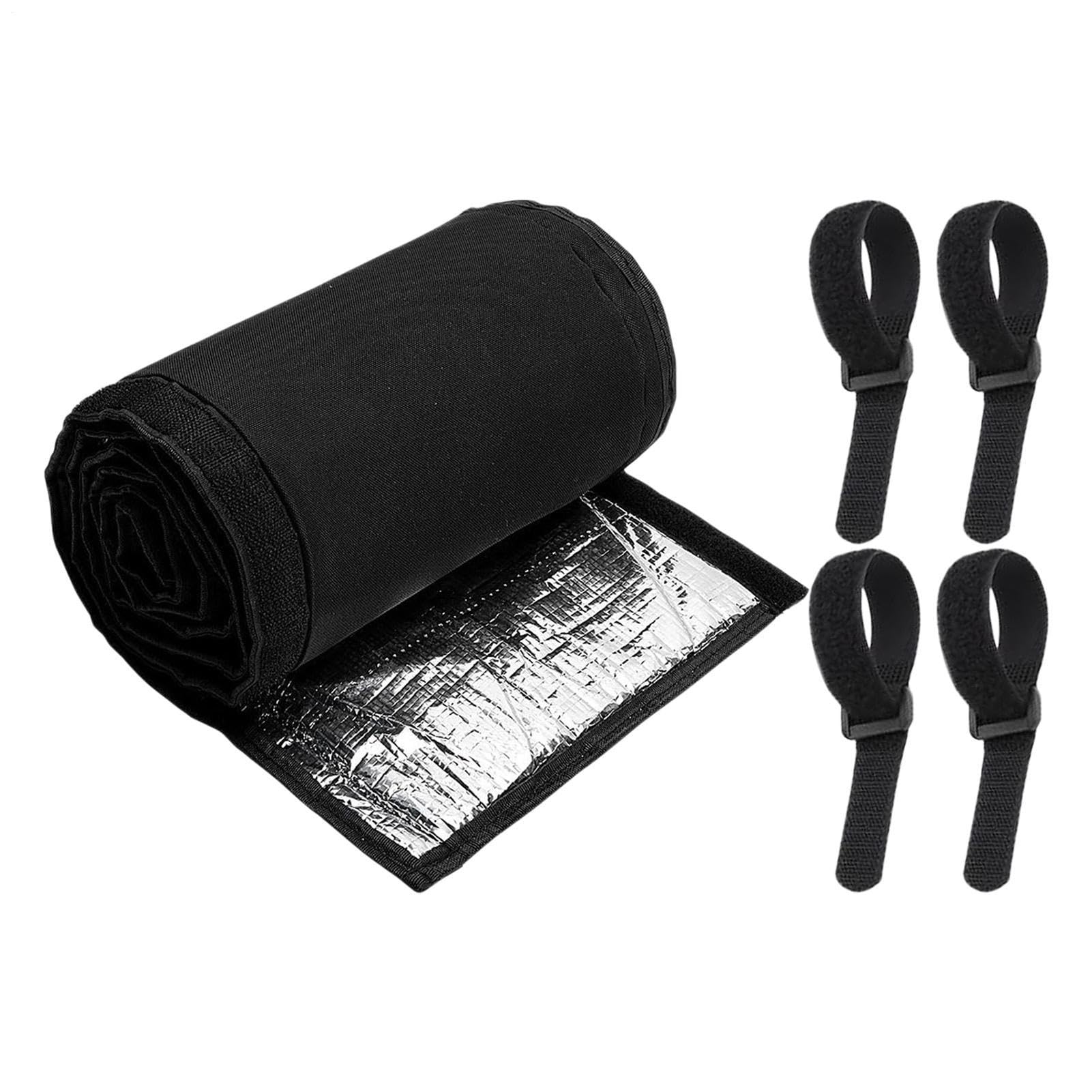 Aislante de tubería de 3 capas y 25,4x182,9 cm que optimiza el aire acondicionado de tu dormitorio.
