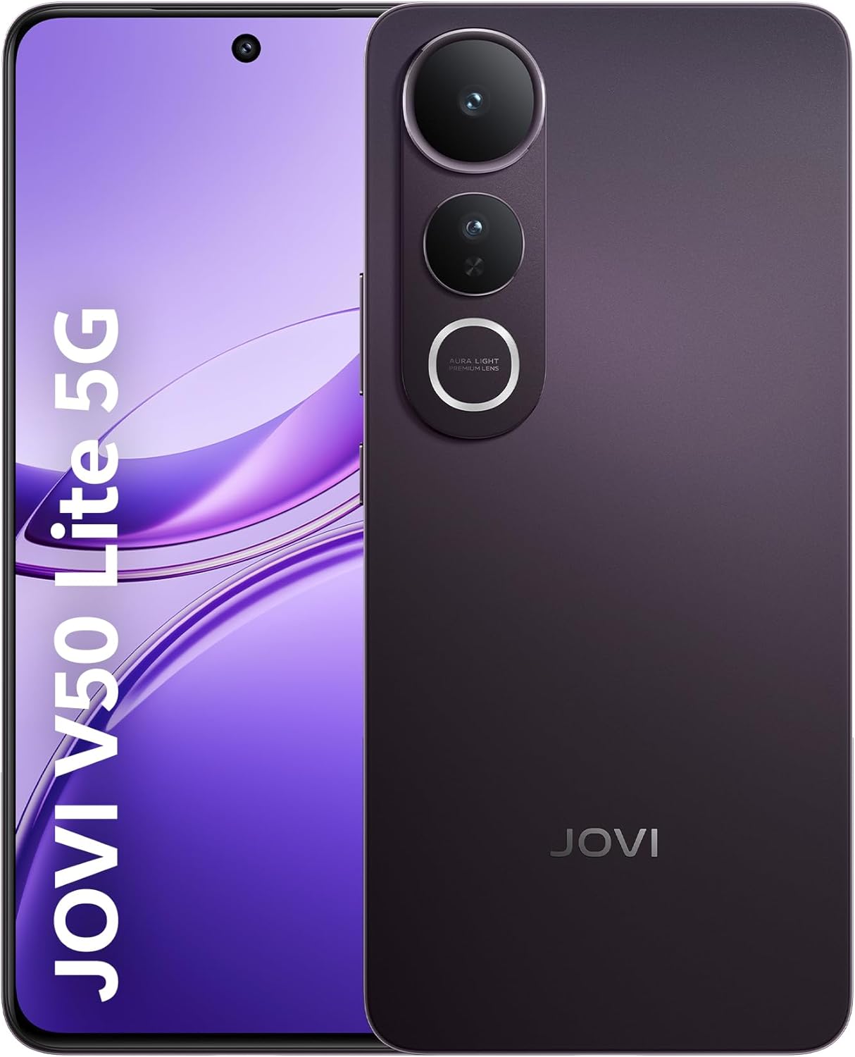 Smartphone JOVI V50 Lite 5G – 256GB, 8+8GB RAM, Dimensity 6300, Tela AMOLED 6,77