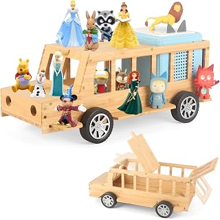 Bus for TonieBox 1/2 Shelf Storage Organizer Holder for Tonies Figures