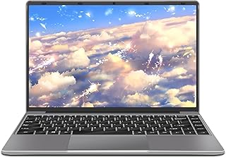 Ruzava/Aocwei Laptop Win 11 14" 6GB DDR4 128GB SSD Intel N4020 (Up to 2.8Ghz) 2-Core 1920x1080 FHD Dual WiFi BT 4.2 Mini HDMI Support 512GB TF 1TB SSD Expand for Work Study Entertainment-Gray