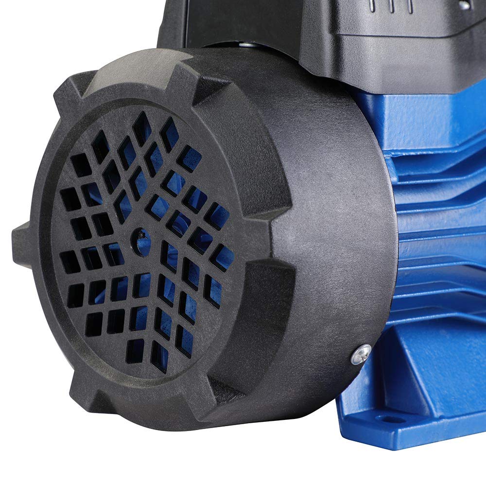 Bakaji Elettropompa Autodescante per Autoclave Periferica Potenza 0,5 HP (370W) Pompa con Motore in Rame Girante in Ottone Albero in Acciaio e Corpo in Ghisa Portata Massima 30L/min