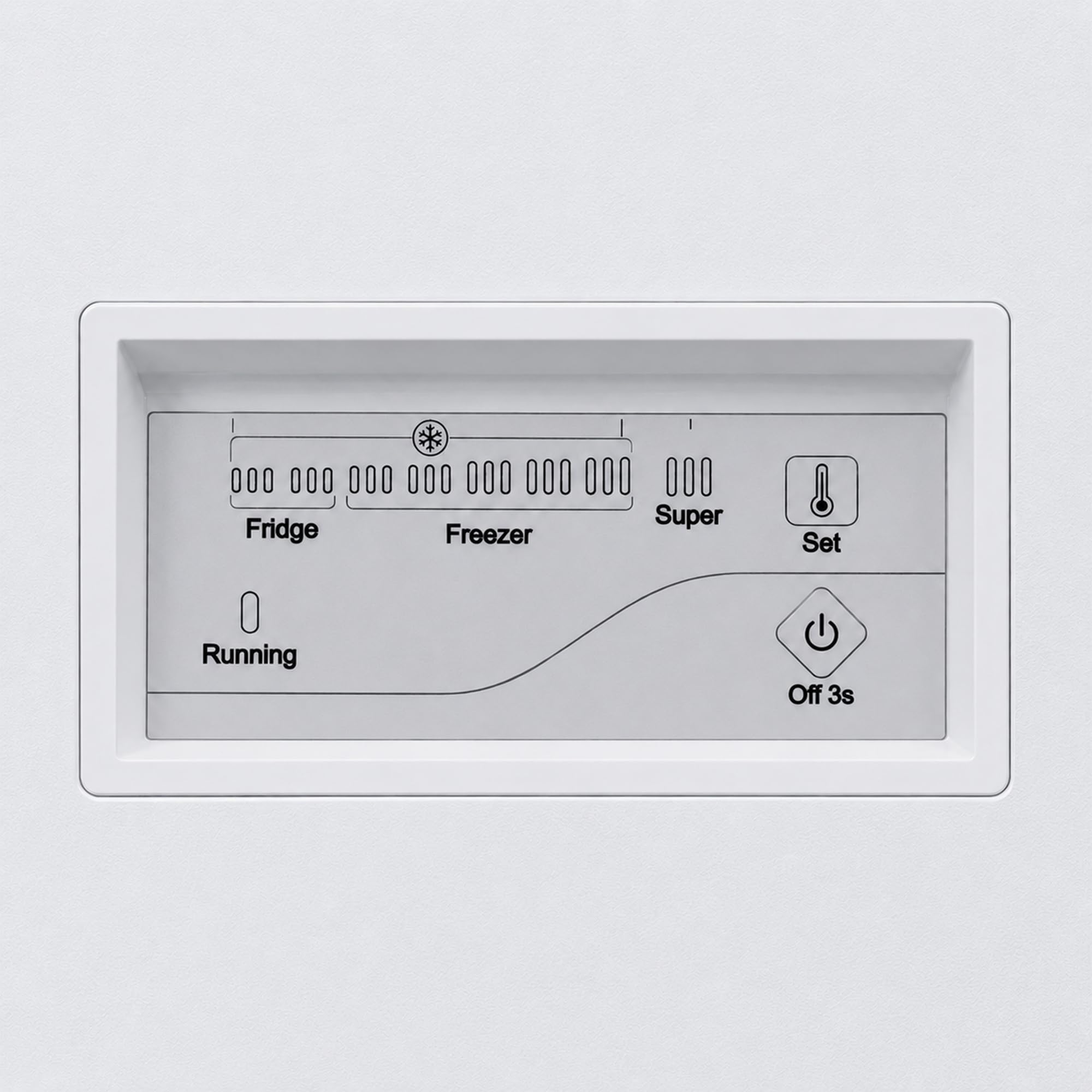 HCF-200CNHE++ Gefrierschrank – 200 L Nutzvolumen, Energieeffizienzklasse E, LED-Innenbeleuchtung, Verstellbare Fächer, Reversible Türen, Weißes Design, Leiser Betrieb – 5 Jahre Garantie