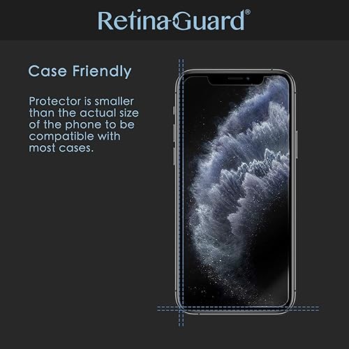 Miniatura 6 de Protector de pantalla de vidrio templado antiluz azul con iones plateados para iPhone 14 Pro, probado por SGS e Intertek, bloquea la luz azul dañina