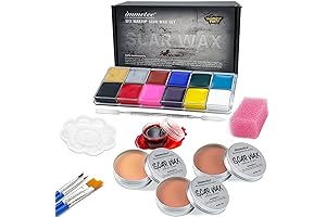 Scar Wax SFX Makeup Kit, Perfect for Halloween and Cosplay