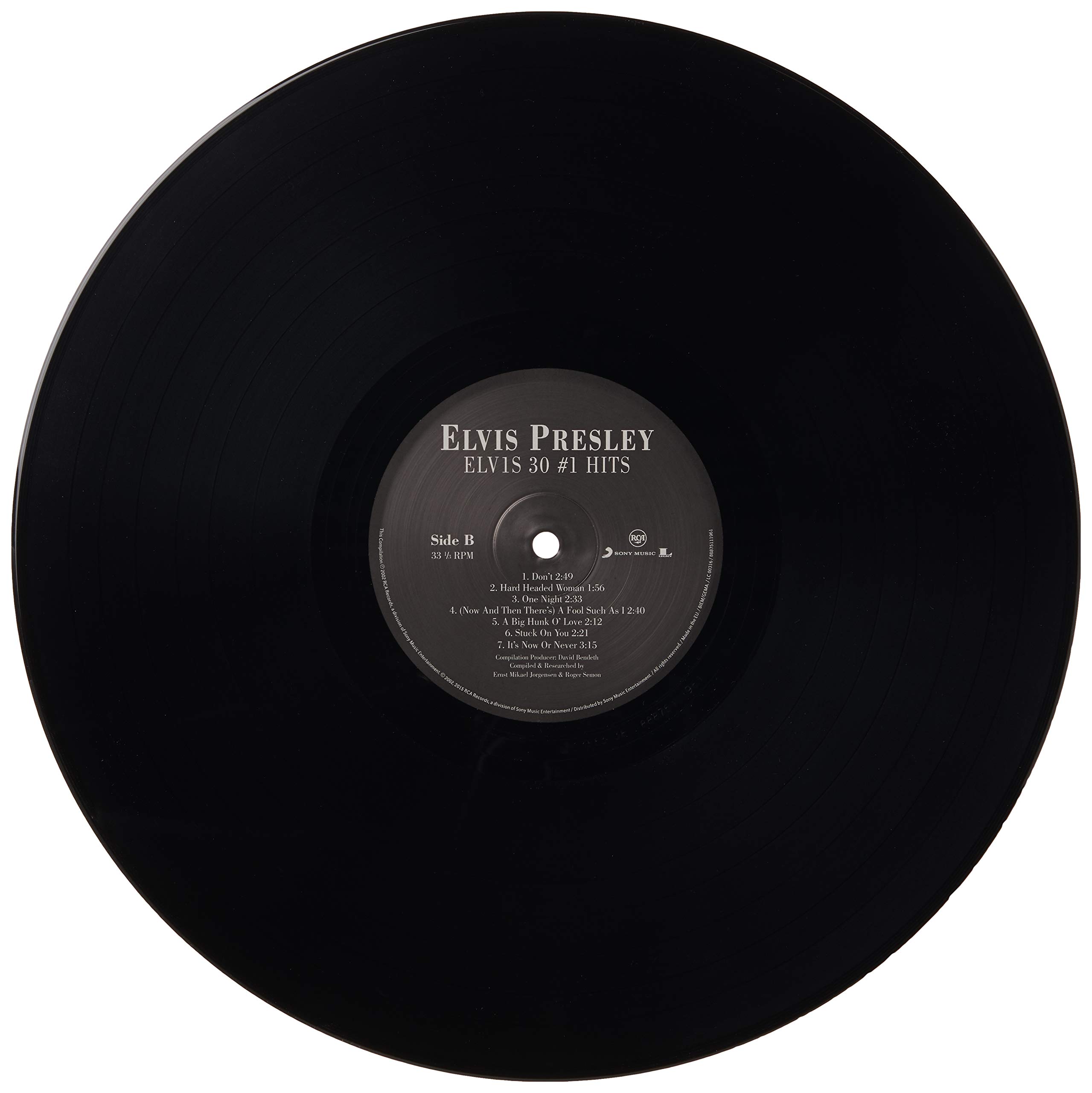 Elvis 30 #1 Hits 2015
