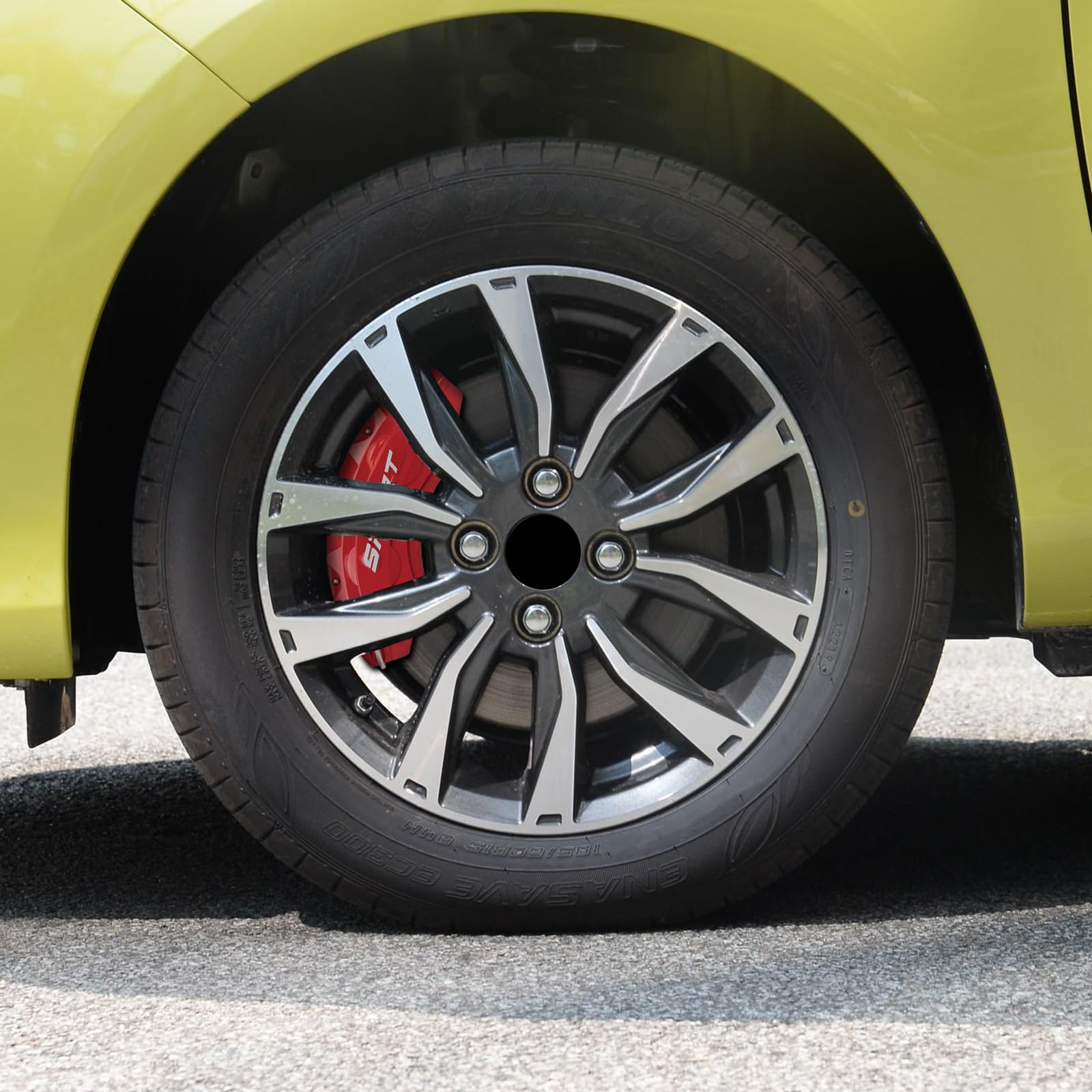 Red 4X Brake Caliper Covers for Toyota Corolla, Camry, C-HR, RAV4 Red 4X Brake Caliper Covers for Toyota Corolla, Camry, C-HR, RAV4