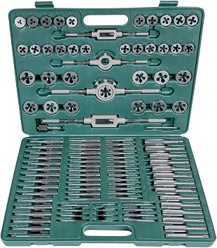 Mannesmann M53255 Threaded Washer Set for Internal and External Threads 110 Piece Set