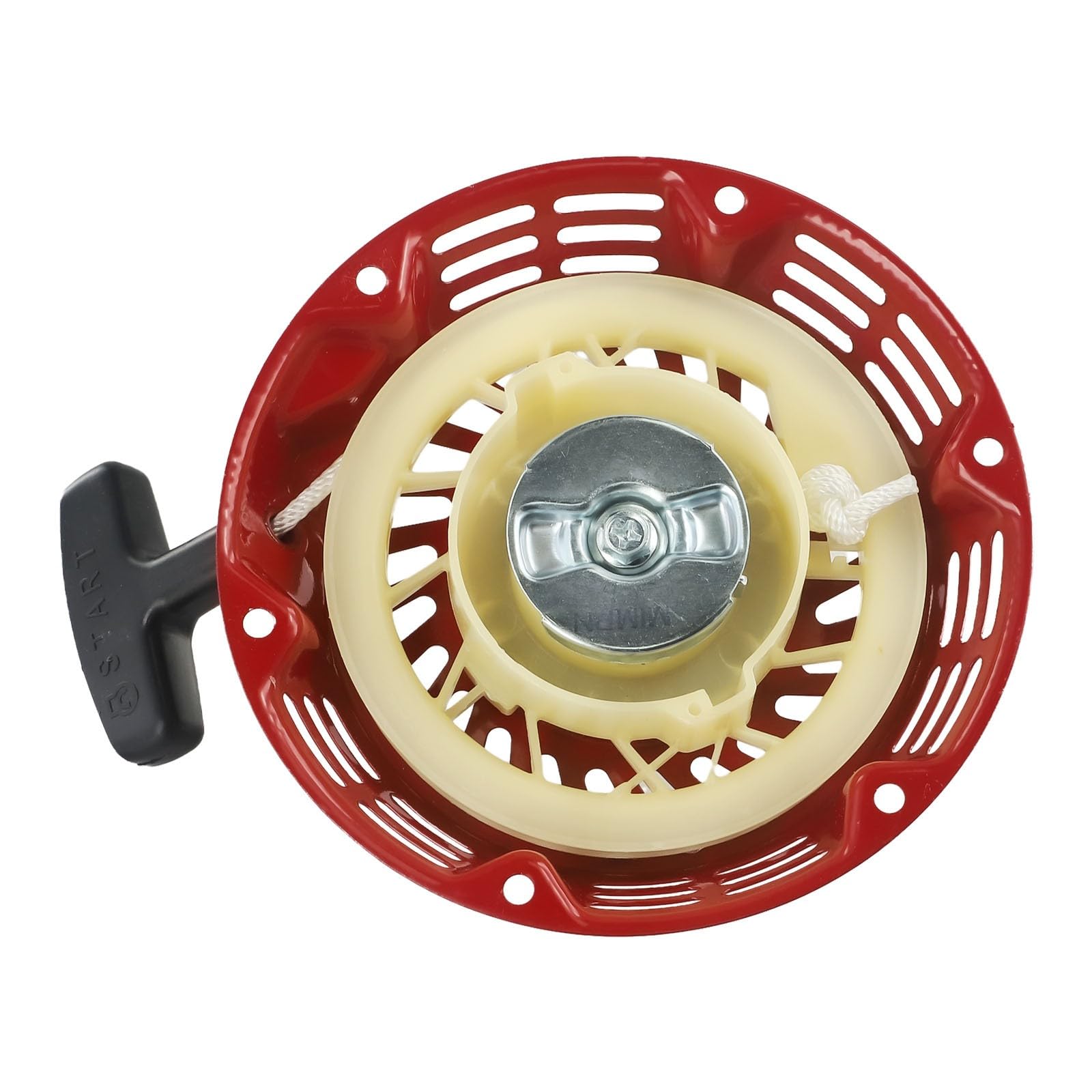 Cable de arranque para generador para honda para gx120 GX168 GX200, círculo de orificios de 160 mm, diámetro exterior de 175 mm, apto para motores 5,5 para hp 6,5 para hp, limpiador a presión,