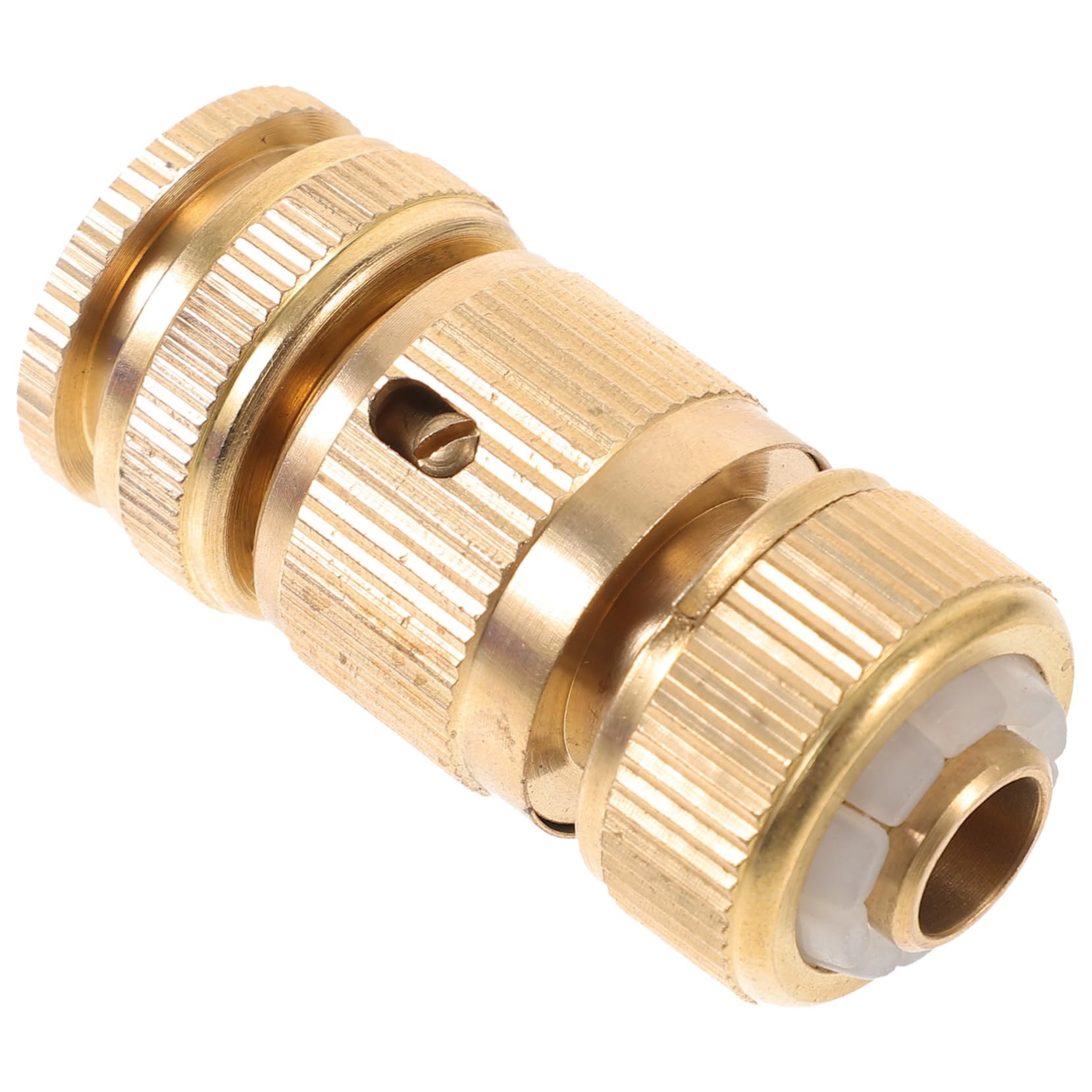 SOLUSTRE 5paia Raccordo Rapido per Tubo da Giardino Connettore per Tubo Flessibile Compatibile con Lavatrici e Irrigazione Resistente alla Corrosione e Facile da Installare