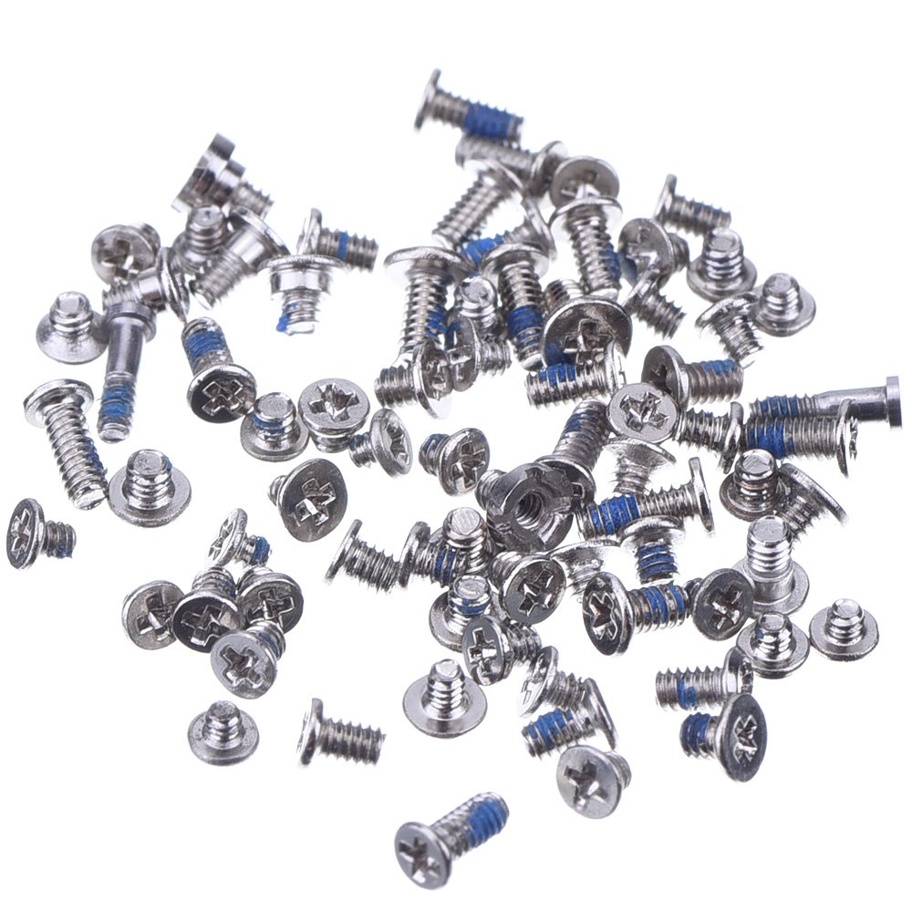 EBOOT Full Screw Set Replacement with Bottom Pentalobe Screws and Clean Cloth for iPhone 6 Plus 5.5 Inch
