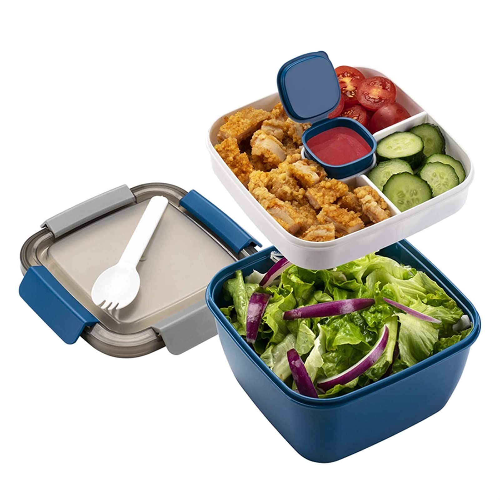 MRKU Boîte à Lunch Bento, récipient Portable, saladier Bento, Contenant pour Aliments