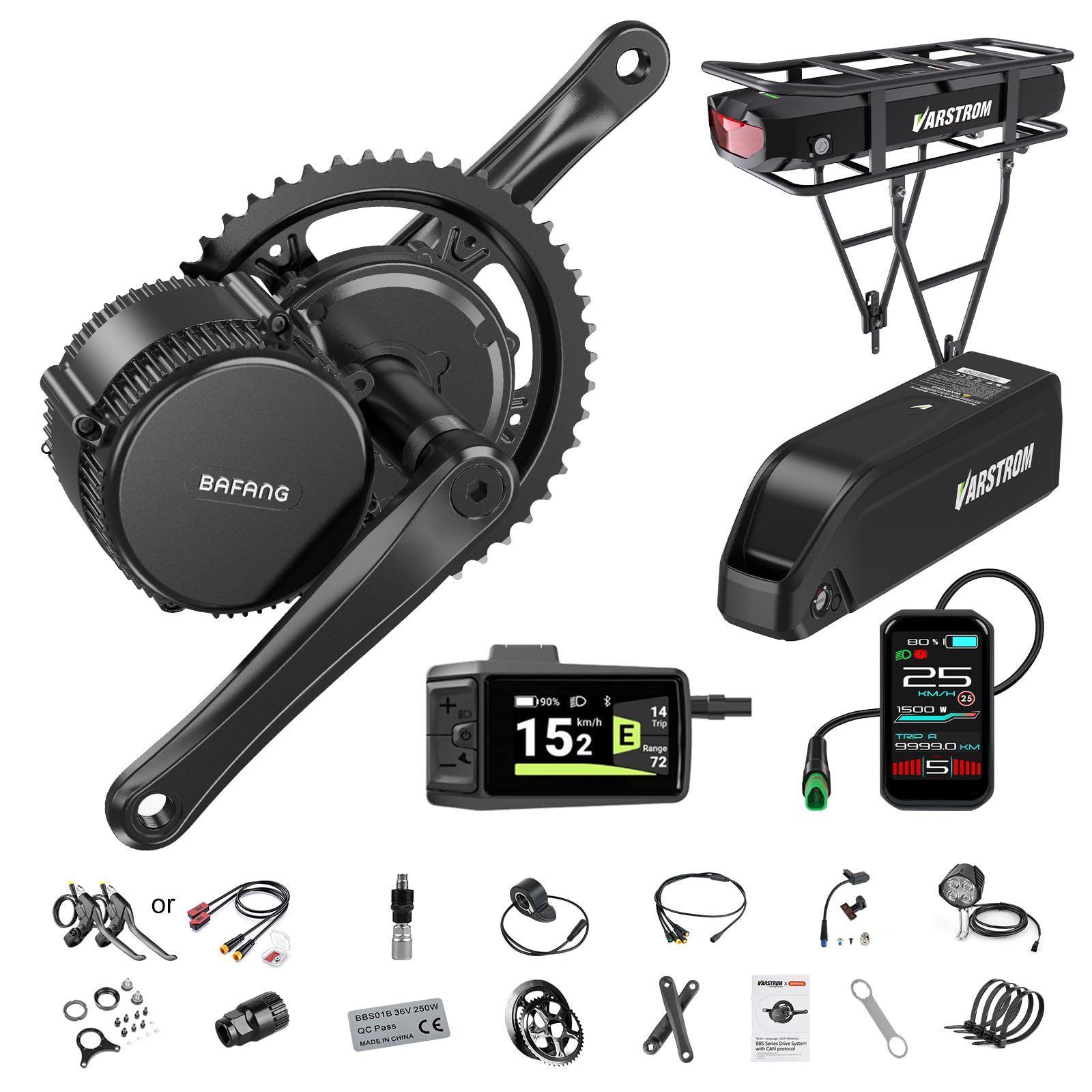 BAFANG BBS02B HD Mid Drive Kit