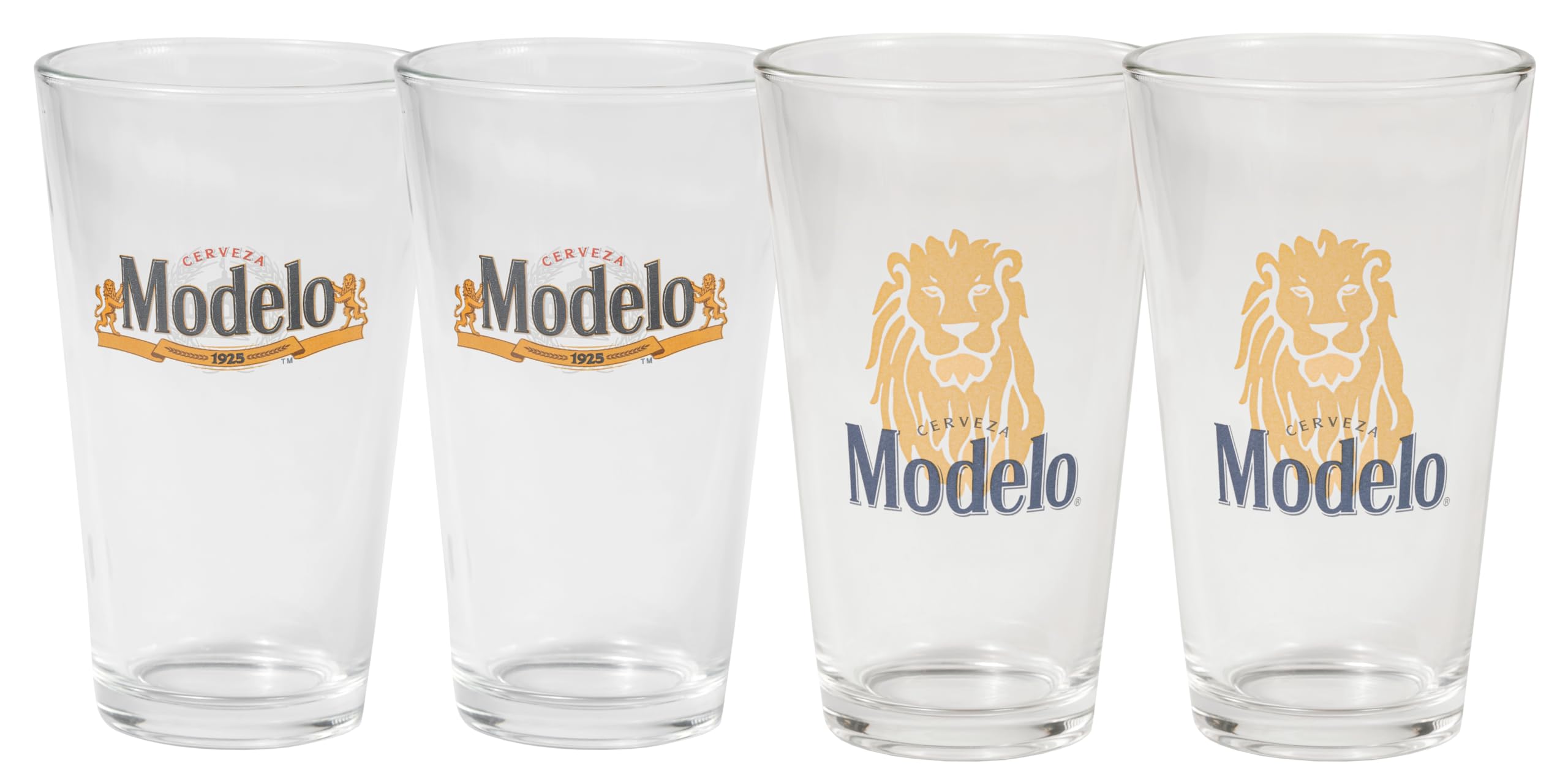Modelo Beer Glasses - Set of 4 -9