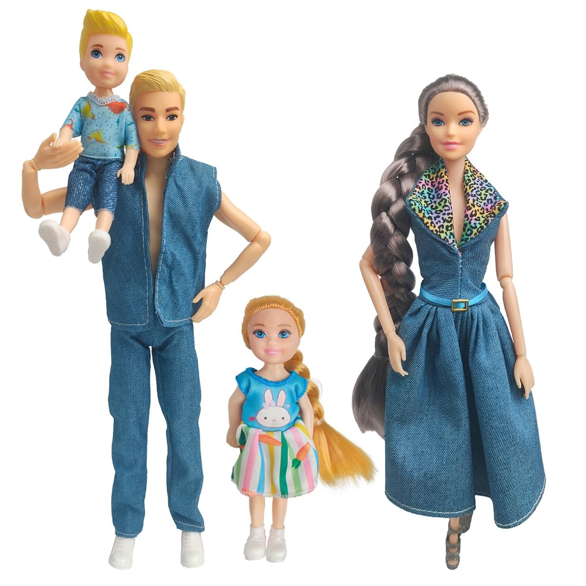 Amazon.com: Interactive Family Toy Fun Action Figures Set