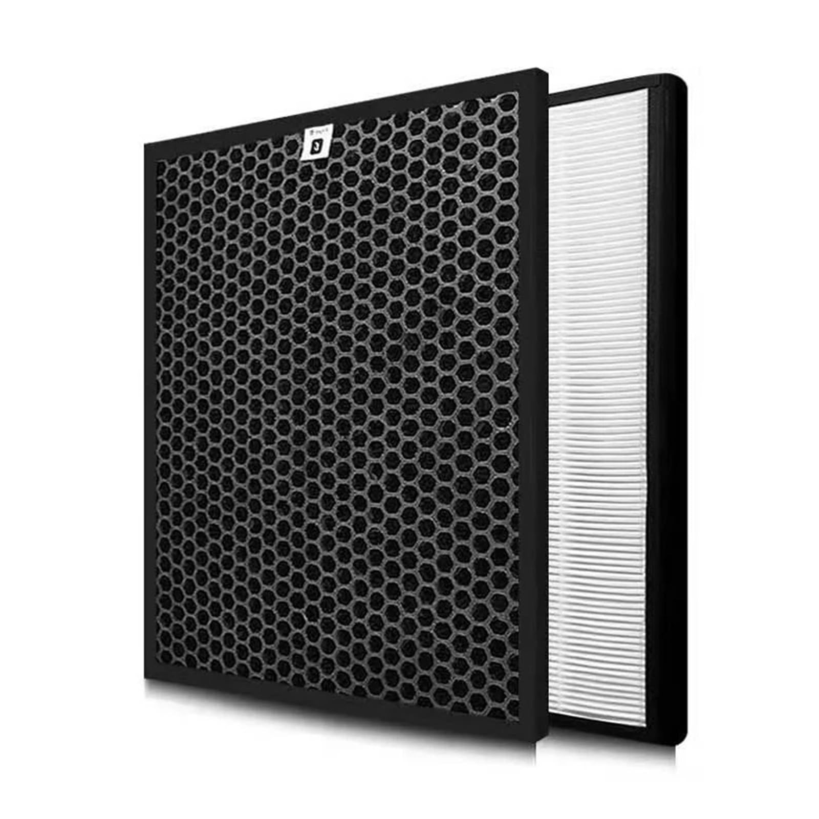 TVHQZVIA Filter Hepa?Compatible for Hitachi?for EP-A3000 A5000 A5100C M5200C EP-NZ50J EPF-CX40F EP-DX40E Air Purifier HEPA Filter Activated Carbon Filter Spare Part