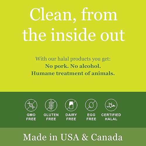 Miniatura 3 de Noor Vitamins Halal Fish Oil, Halal Vitamins, Ultra Omega 3 Wild Peruvian Fish (800 mg EPA & 400 mg DHA) Heart, Brain & Joint Support, Non-GMO and