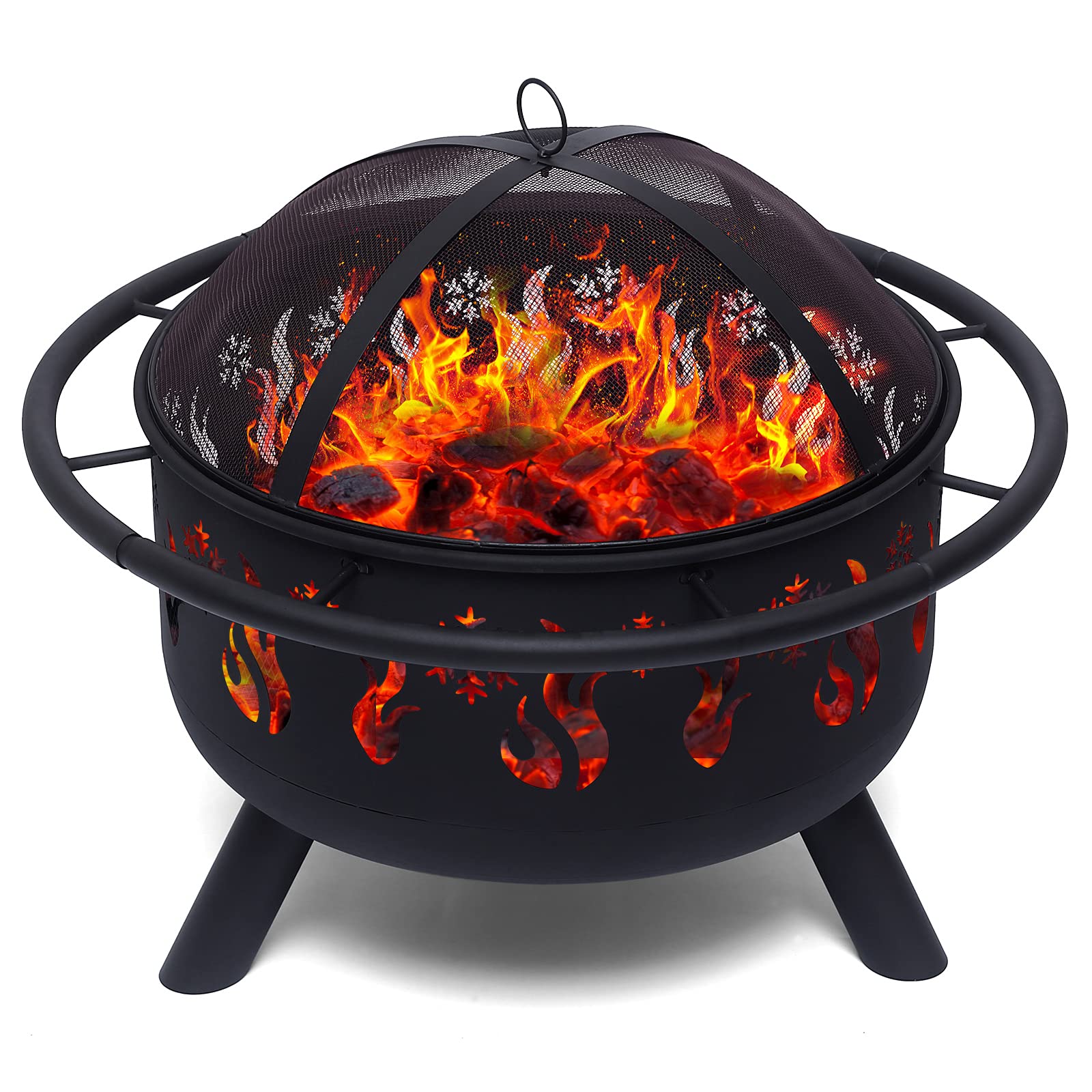 Buy Outdoor Fire Pit 30 Inch Fire Pits Outdoor Wood Burning
