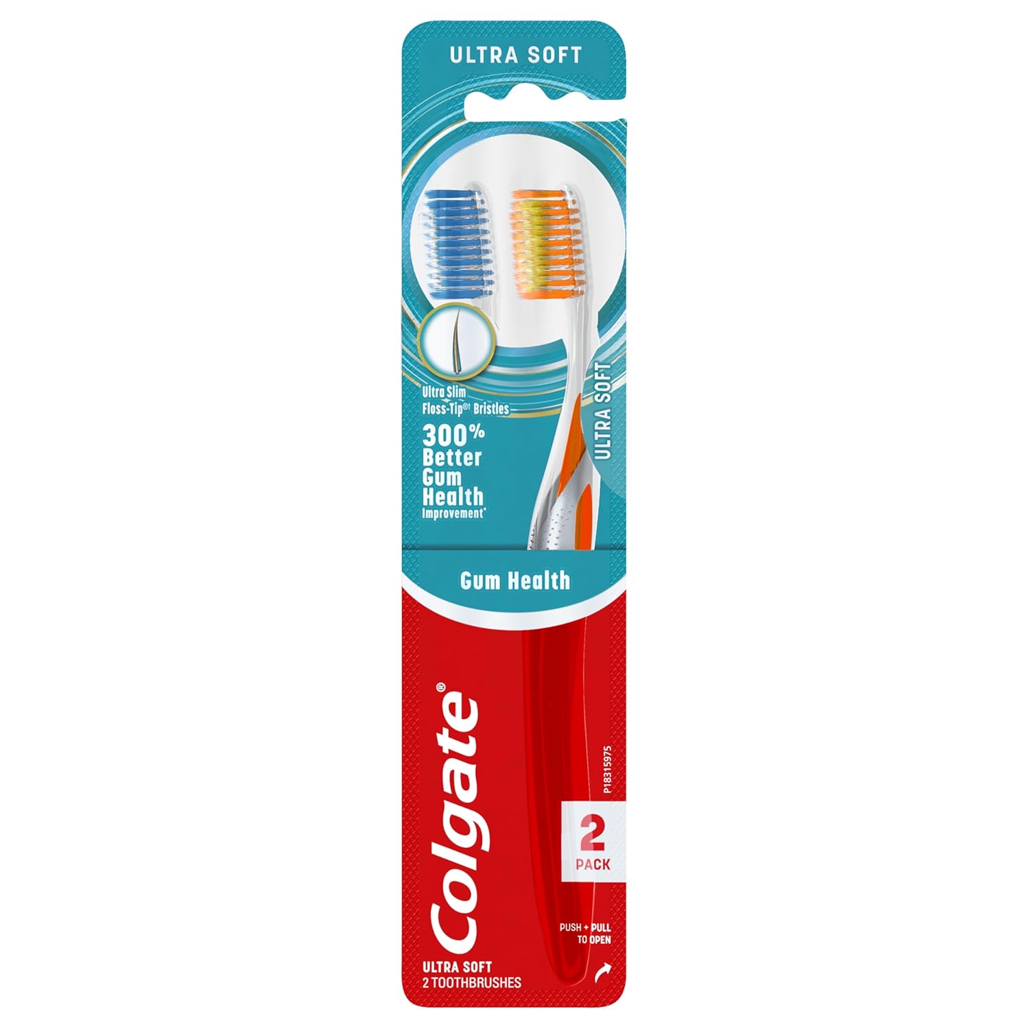 Colgate Gum Health Toothbrush Ultra Soft - 2 Count