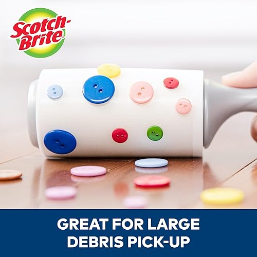 Miniatura 4 de 3M 830R-S-48 Scotch-Brite - Rodillo de pelusa 50 adhesivo 48 hojas de 4 pulgadas x 251 pies