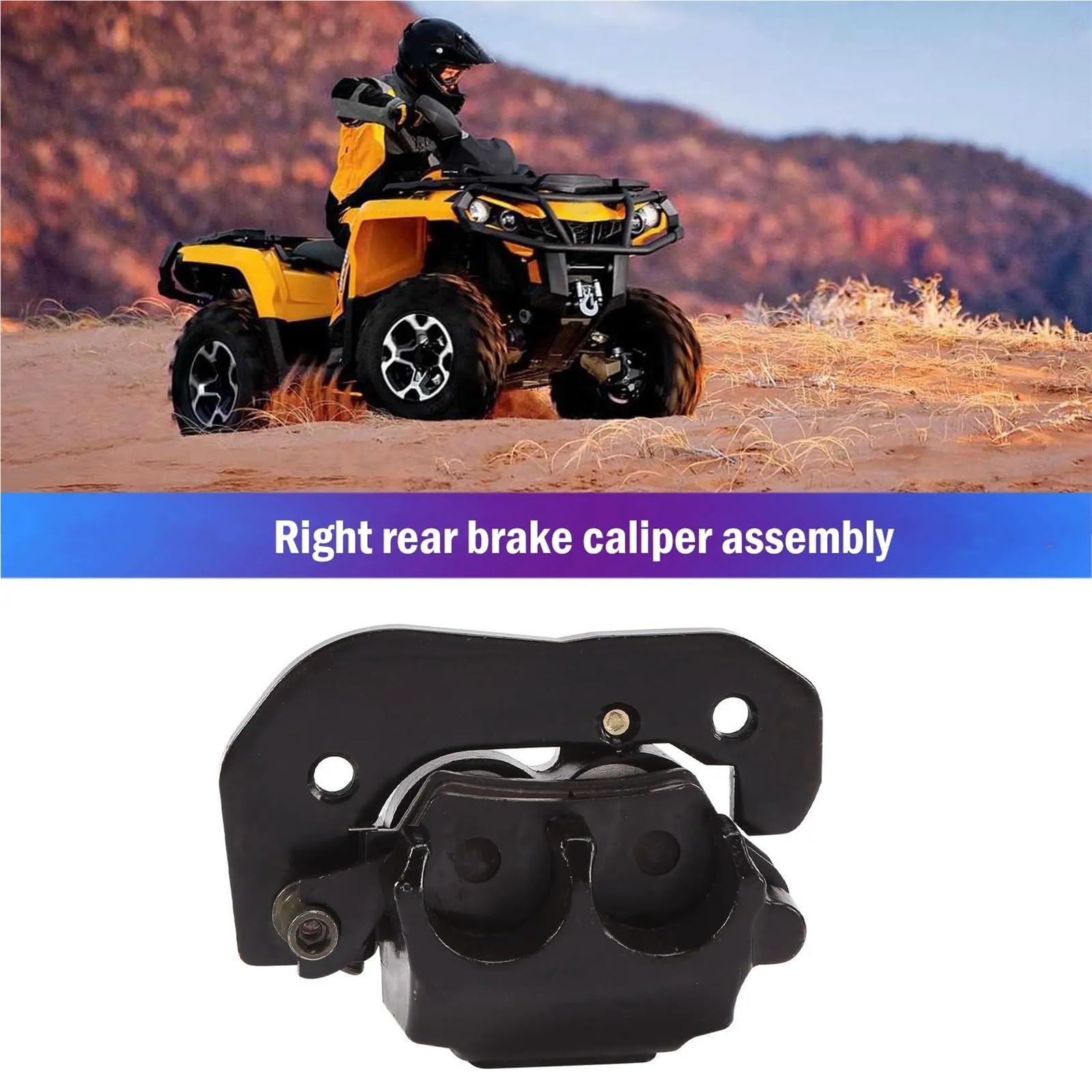 Para Can Am Outlander Renegade 450 500 570 650 800 850 1000 705600859 pinzas freno trasero derecho para ATV
