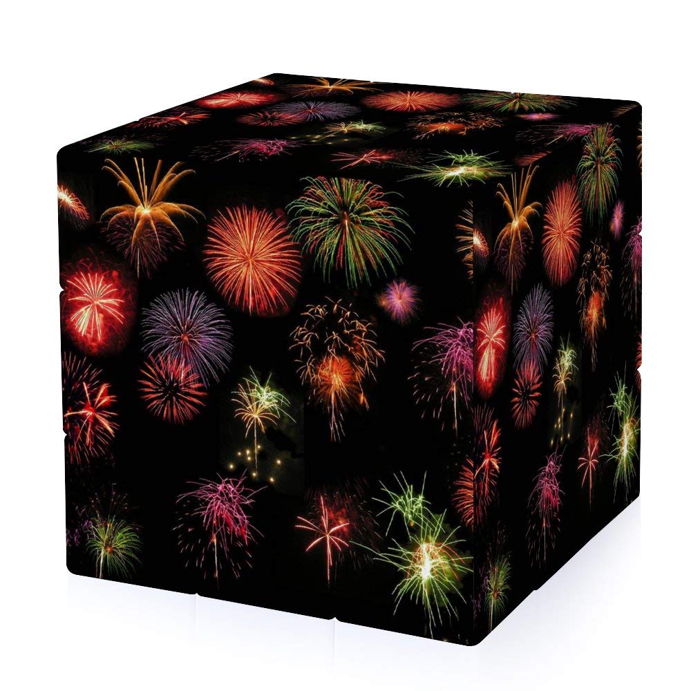 Amazon Co Jp 可愛い 花火 3次ルビックキューブ楽しい 立体パズル 3 3 ストレス解消 脳トレ ポップ お子様への誕生日贈り物 おもちゃ