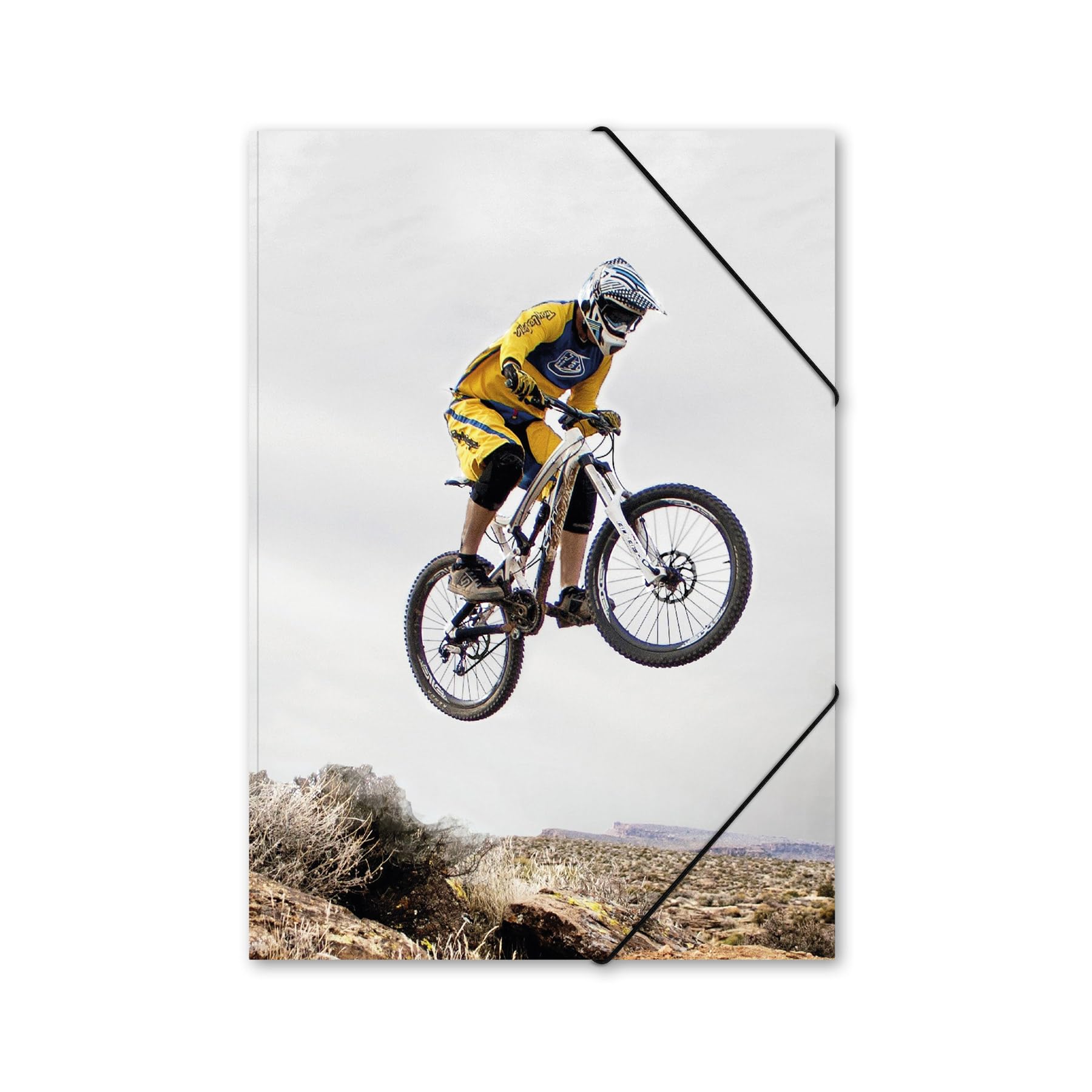 itenga Gummizugmappe Sammelmappe Eckspanner - Motivdruck DIN A4